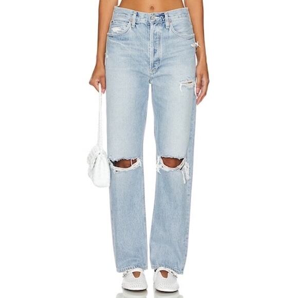 AGOLDE 90s Mid Rise Loose Fit Jeans 24 - Picture 1 of 10